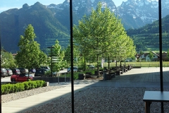 A view during a meeting at Salzburg University of Applied Sciences, May 2014
